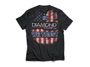 Diamond Racing - "In Diamond We Trust" T-Shirt - Size 2XL (A250)
