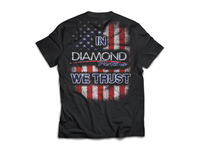 Diamond Racing - "In Diamond We Trust" T-Shirt - Size XL (A249)
