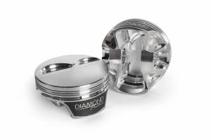 Chevy LS - LS7 Competition Series - Diamond Racing - Pistons - Diamond Pistons 11581-R1-8 Chevy LS Street Strip Dish Series