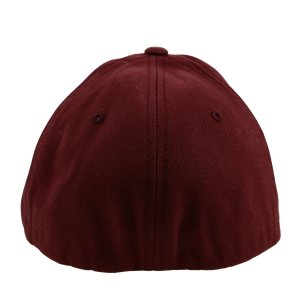 Standard Logo Diamond Fitted Hat - Size S/M - Color Maroon (A238) - Image 3
