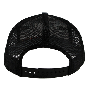 Standard Logo Diamond Snapback Hat - One Size Fits All - Color Heather Grey/Black (A241) - Image 3